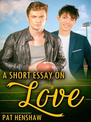 cover image of A Short Essay on Love